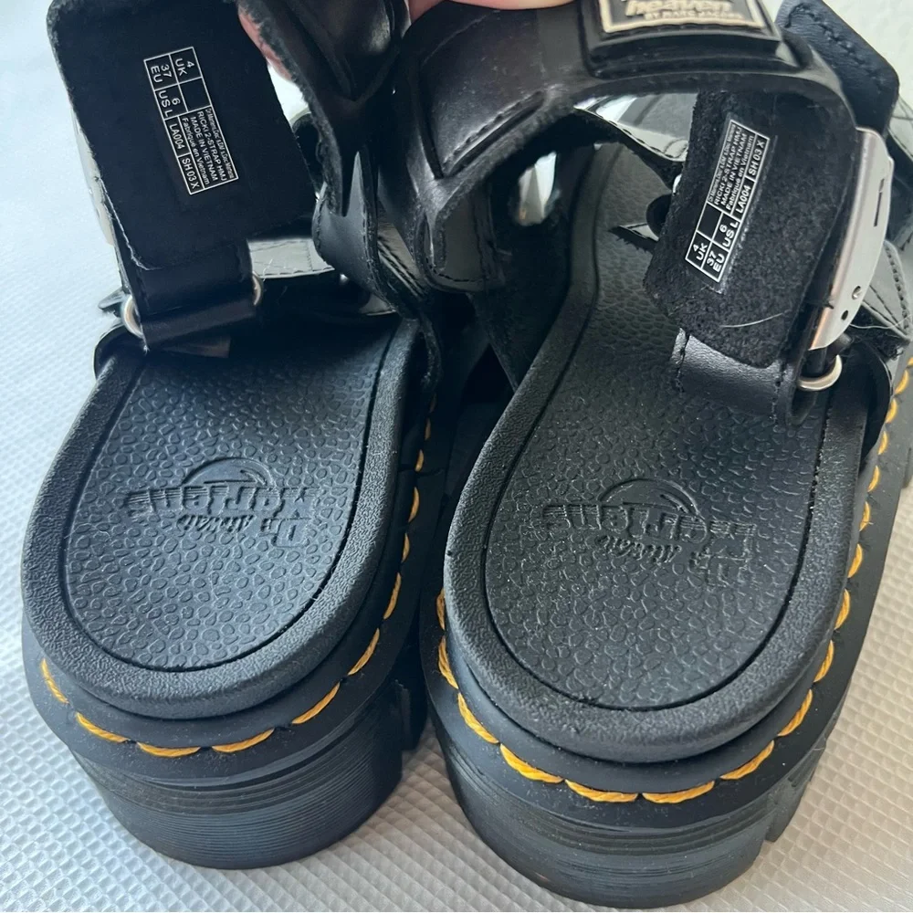 DR. MARTENS X HEAVEN BY MARC JACOBS RICKI 2-STRAP HMJ SANDAL - Picture 9 of 16